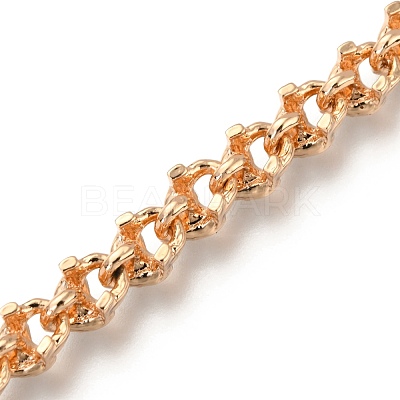 Alloy Heart Link Bracelets BJEW-Z009-01LG-1