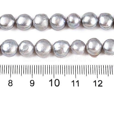 Natural Cultured Freshwater Pearl Beads Strands X-PEAR-R064-24-1