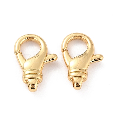 Brass Lobster Claw Clasps LS-KK-D065-03G-1