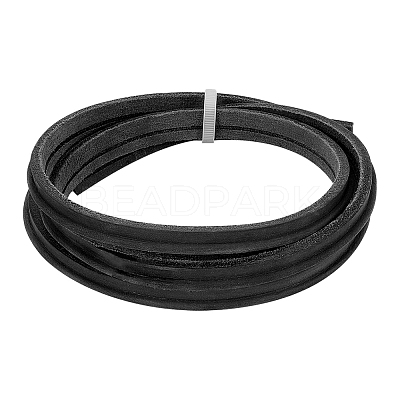 Leather Shoes Straight Edge Strip Cord DIY-WH0542-48B-1