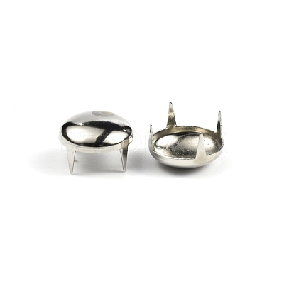 Brass Four-Claw Rivets KK-WH0076-12P-05-1