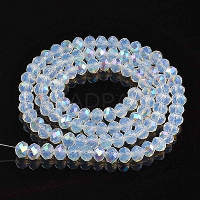 Electroplate Glass Beads Strands EGLA-A034-J3mm-L07-1