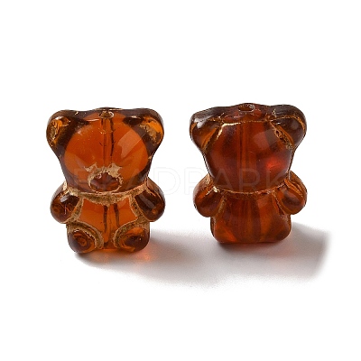 Transparent Lampwork Beads LAMP-P065-06A-02-1