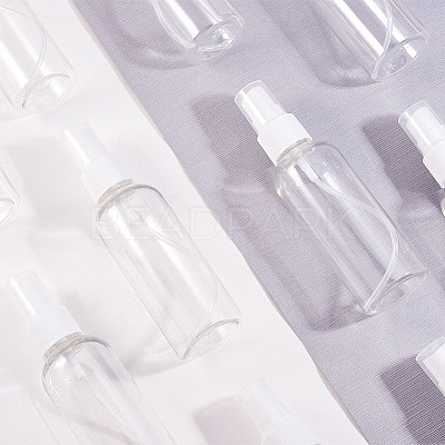 80ml Transparent PET Plastic Perfume Spray Bottle Sets MRMJ-BC0001-57-1