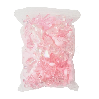 70Pcs 7 Styles Opaque & Transparent Acrylic Beads MACR-FS0002-14-1