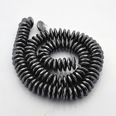 Non-magnetic Synthetic Hematite Beads Strands X-G-J233-02-1