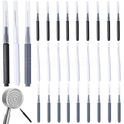 30Pcs 3 Colors Plastic Cleaning Brushes AJEW-CN0003-99-1