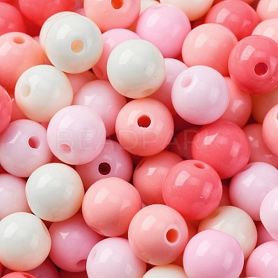Opaque Acrylic Beads SACR-Q004-02C-1