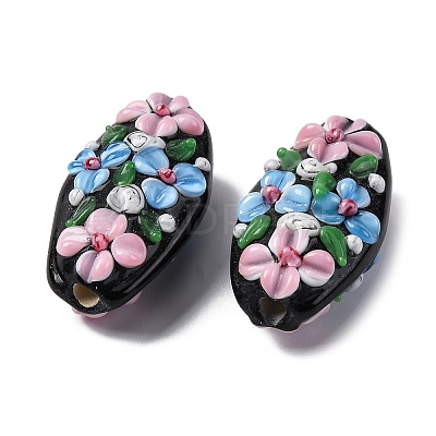 Handmade Lampwork Beads LAMP-K042-02C-1