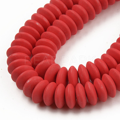 Handmade Polymer Clay Beads Strands CLAY-N008-064-A07-1