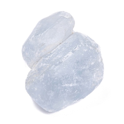 Rough Raw Natural Celestite/Celestine Beads G-M376-02-1