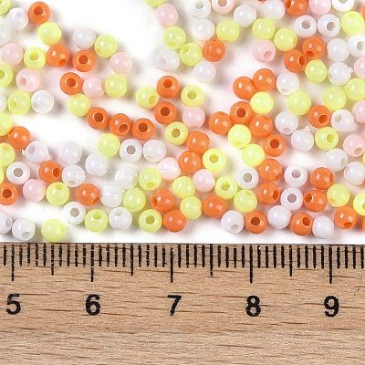 Opaque Acrylic Beads X1-OACR-H118-07A-05-1