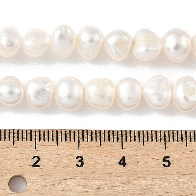 Natural Cultured Freshwater Pearl Beads Strands PEAR-A006-08F-1