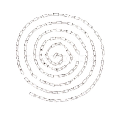 Unwelded Iron Paperclip Chains CH-FS0001-01S-1