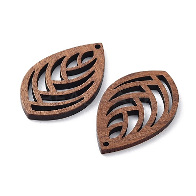 Walnut Wood Laser Cut Pendants X-WOOD-Q051-01E-1