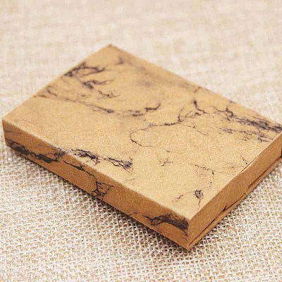 Kraft Paper Boxes and Necklace Jewelry Display Cards CON-L016-B07-1