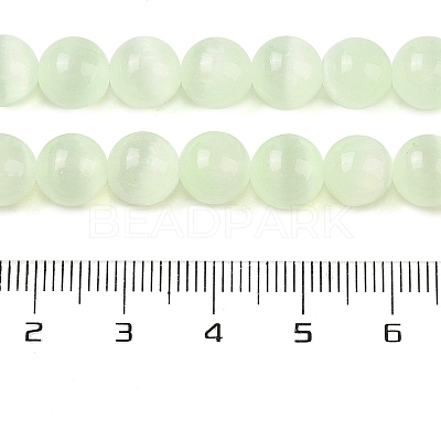 Natural Selenite Beads Strands G-C142-01B-11-1