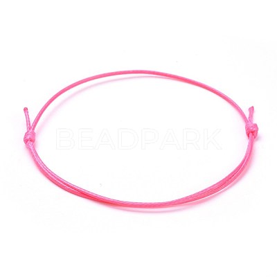Eco-Friendly Korean Waxed Polyester Cord Bracelet Making BJEW-JB04256-11-1