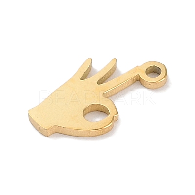 304 Stainless Steel Charms STAS-K286-01K-G-1