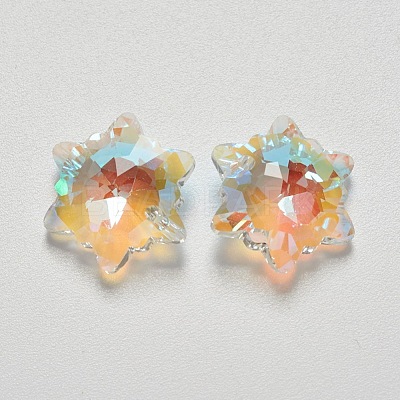 K9 Glass Rhinestone Pendants GLAA-F083-03A-03-1