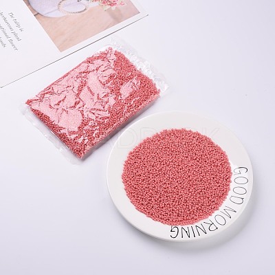 Baking Paint Glass Seed Beads SEED-S002-K16-1