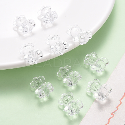 Transparent Acrylic Pendants TACR-S151-01B-205-1