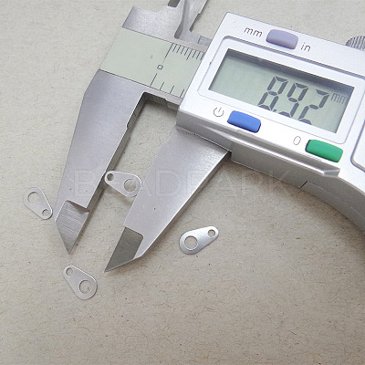 Non-Tarnish 316 Surgical Stainless Steel Chain Tabs STAS-L236-04C-1