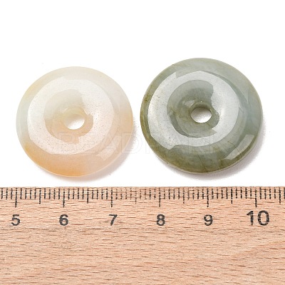 Dyed Natural Myanmar Jade Pendants GG-CBABA9C-12B-02-1