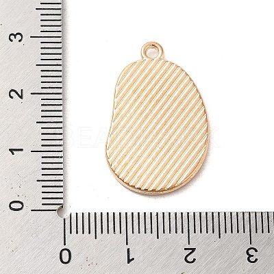 Alloy Enamel Pendants ENAM-E064-19KCG-1