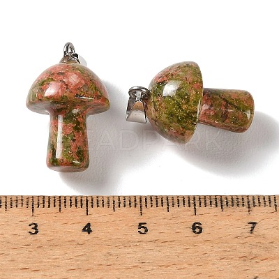 Natural & Synthetic Mixed Stone Pendants GG-CBAA0EE-05P-1