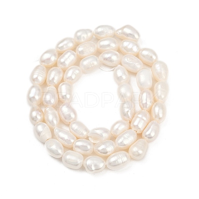 Natural Cultured Freshwater Pearl Beads Strands PEAR-P064-20H-03A-1