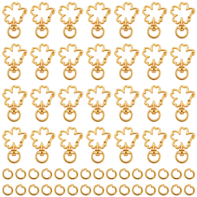50 Bags Alloy Swivel Clasps FIND-SC0016-72-1