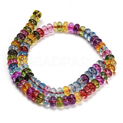 Dyed Imitation Gemstone Glass Beads Strands GL-Z001-03A-10-1