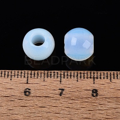 Opalite European Beads G-Q607-02A-1
