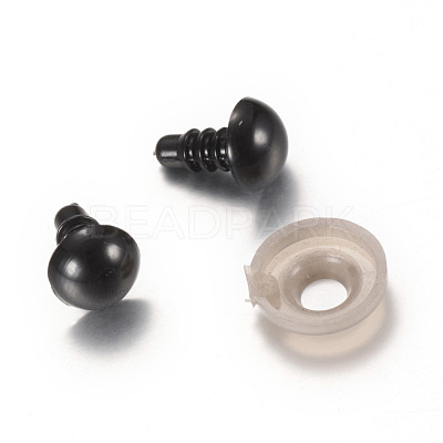 Craft Plastic Doll Eyes Stuffed Toy Eyes DIY-R039-22mm-07-1