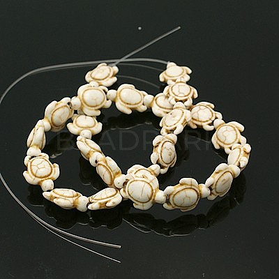Synthetic Howlite Beads TURQ-E007-M-1
