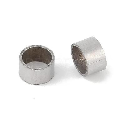 Non-Tarnish 304 Stainless Steel Tube Beads STAS-G071-31P-A-1
