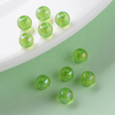 Transparent Acrylic Beads MACR-S370-B6mm-729-1