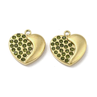 Real 14K Gold Plated 304 Stainless Steel Charms STAS-L022-063G-01-1