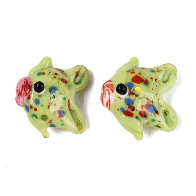 Handmade Lampwork Beads LAMP-T023-16Q-1