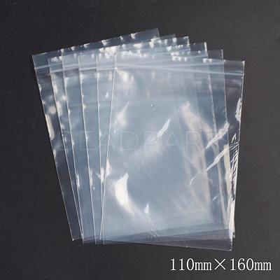 Plastic Resealable Packaging Bags OPP-G001-F-11x16cm-1