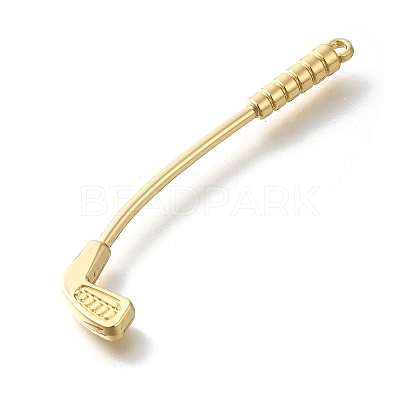 Alloy Sports Equipment Pendants PALLOY-R157-05G-01-1