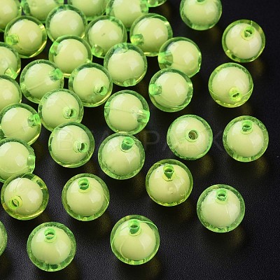 Transparent Acrylic Beads TACR-S152-16A-730-1