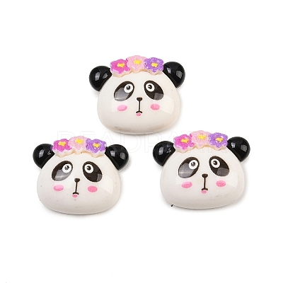 Opaque Resin Cabochons RESI-XCP0002-65A-1