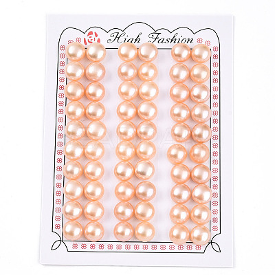Grade 6A Natural Cultured Freshwater Pearl Beads PEAR-N018-6A-9095B-1