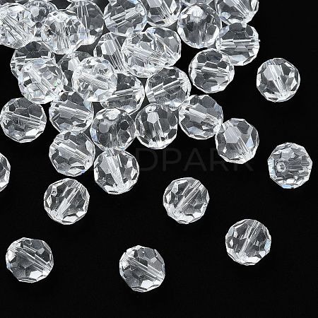 Imitation Austrian Crystal Beads SWAR-F021-10mm-001-1