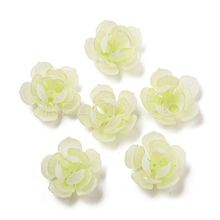 Heat Shrink Plastic Petal Bead Caps SACR-M007-01A-1