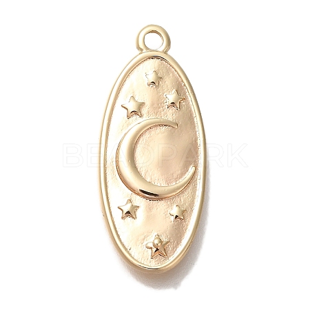 Brass Pendants KK-U038-13G-1