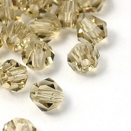 Faceted Bicone Imitation Crystallized Crystal Glass Beads X-G22QS082-1