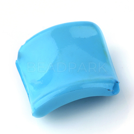 Opaque Acrylic Beads X-SACR-Q146-C30-1